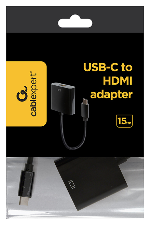 Gembird A-CM-HDMIF-01 Adaptador gráfico USB 3840 x 2160 Pixeles Negro