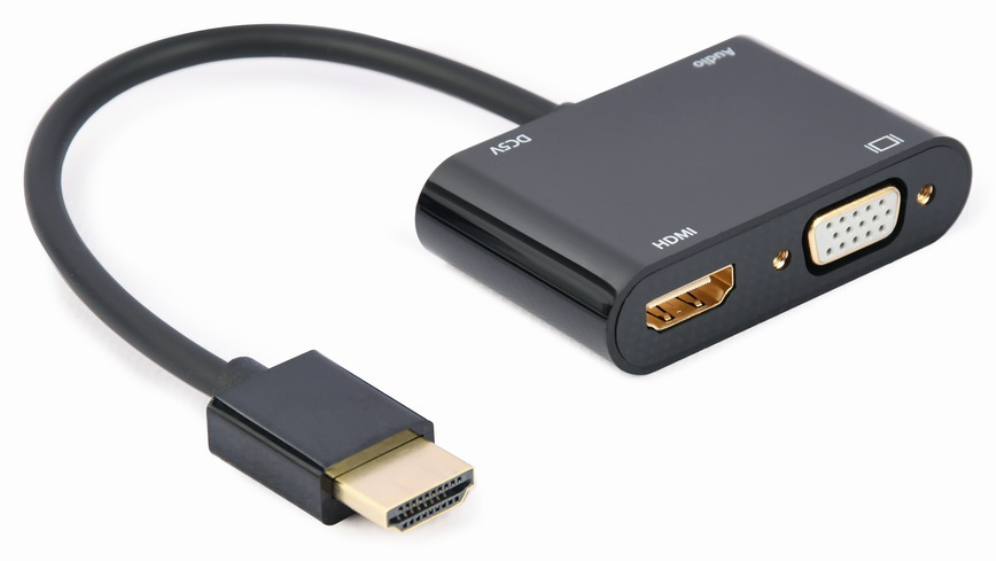 Gembird A-HDMIM-HDMIFVGAF-01 tarjeta y adaptador de interfaz HDMI, VGA