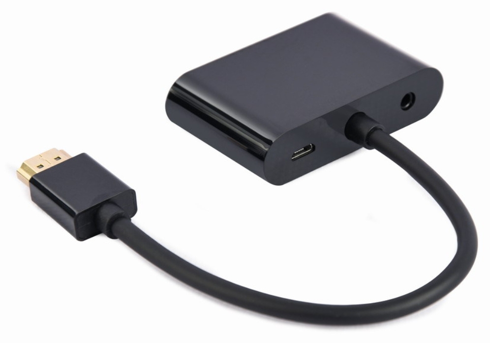 Gembird A-HDMIM-HDMIFVGAF-01 tarjeta y adaptador de interfaz HDMI, VGA