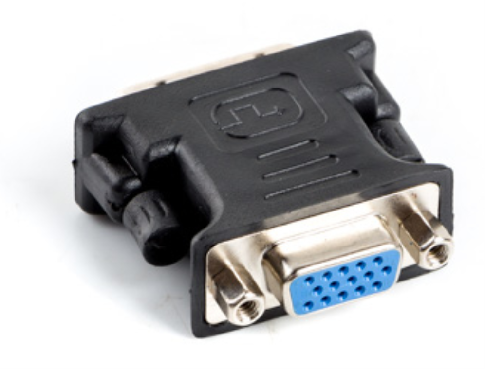 Lanberg AD-0012-BK cambiador de género para cable DVI-I VGA (D-Sub) Negro