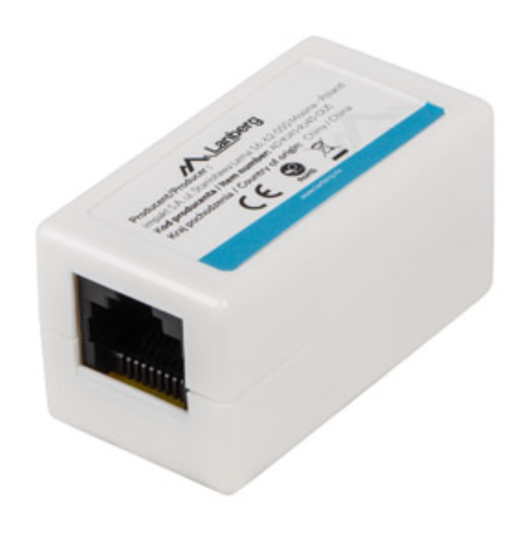 Lanberg AD-RJ45-RJ45-OU6 divisor de red Blanco