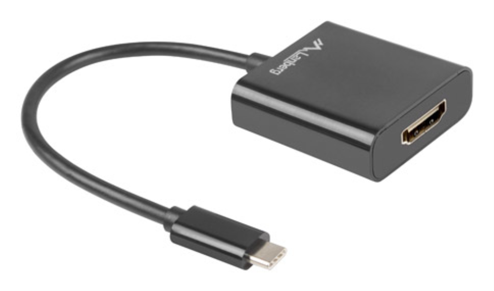 Lanberg AD-UC-HD-01 Adaptador gráfico USB 1920 x 1200 Pixeles Negro