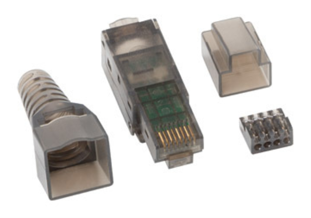 Lanberg PLUA-6000TL conector RJ-45 Transparente