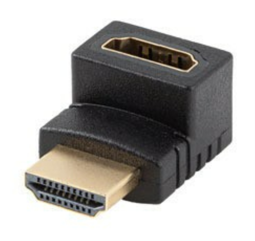 Lanberg AD-HDMI-04 adaptador de cable de vídeo HDMI tipo A (Estándar) Negro