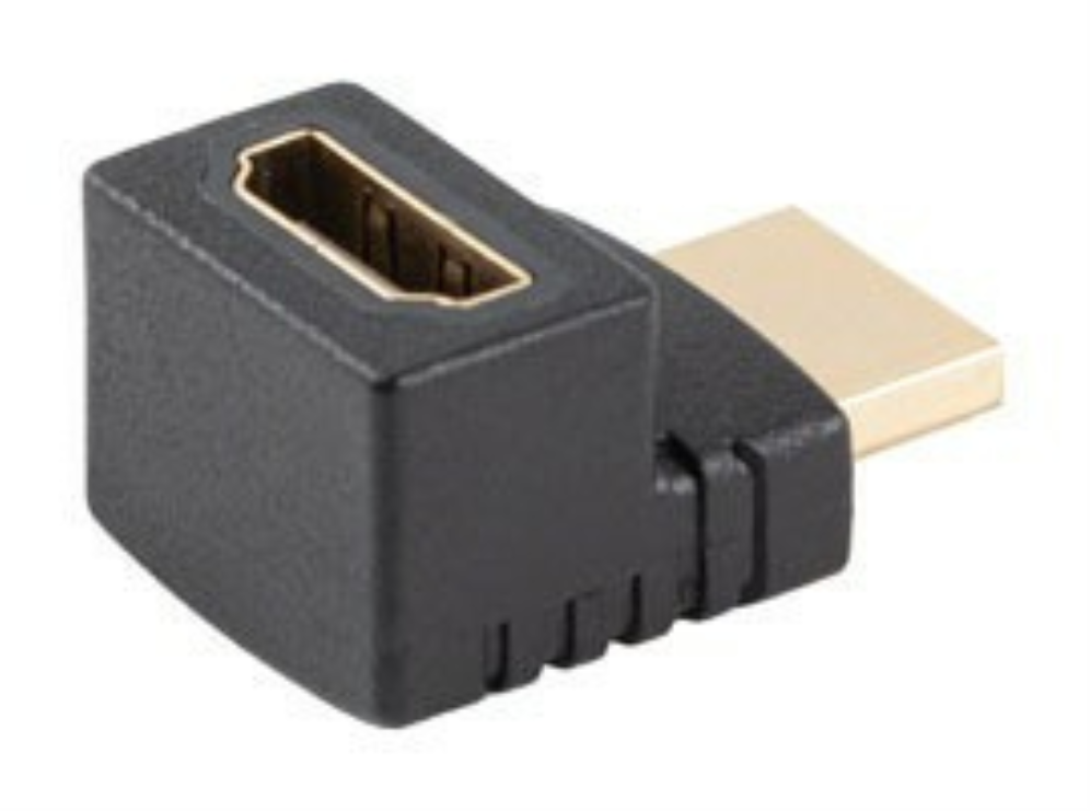 Lanberg AD-HDMI-04 adaptador de cable de vídeo HDMI tipo A (Estándar) Negro