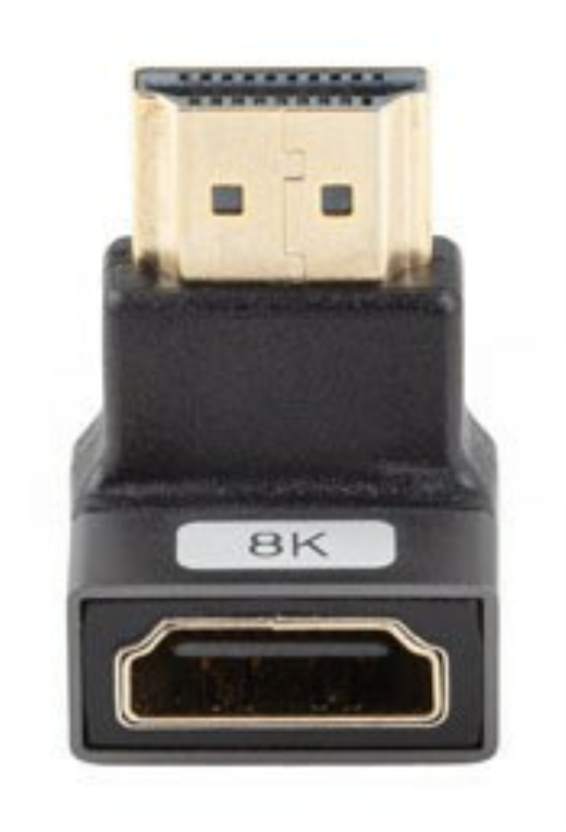 Lanberg AD-HDMI-07 adaptador de cable de vídeo HDMI tipo A (Estándar) Negro, Plata