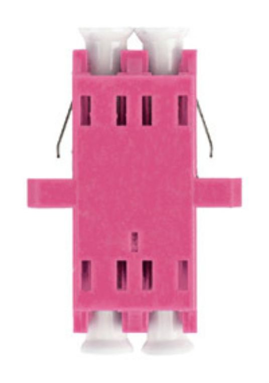 Lanberg FA-LCUP-MD41-0001-VT adaptador de fibra óptica LC 1 pieza(s) Púrpura, Blanco