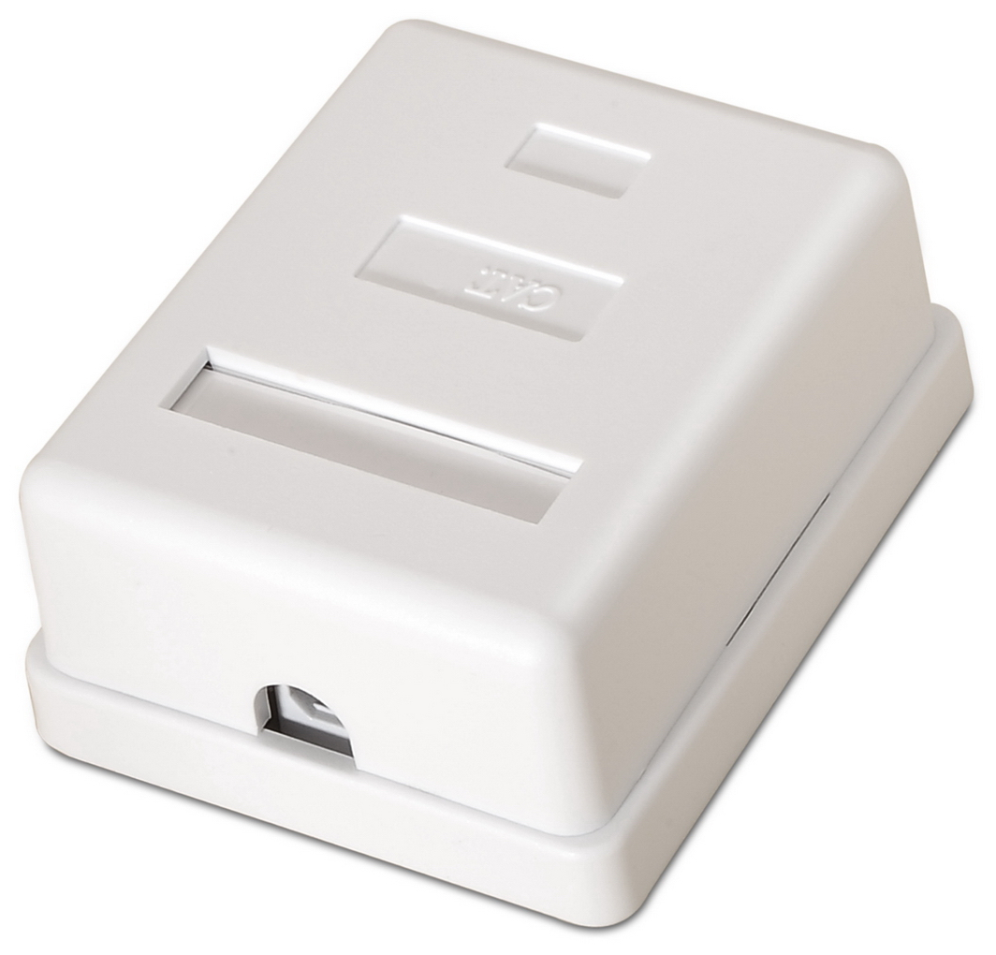 AISENS A139-0301 caja de conexiones de red Cat6 Blanco