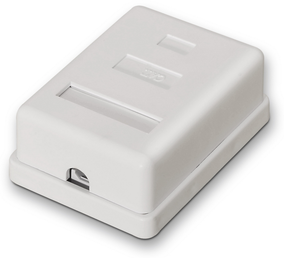 AISENS A139-0303 caja de conexiones de red Cat6 Blanco