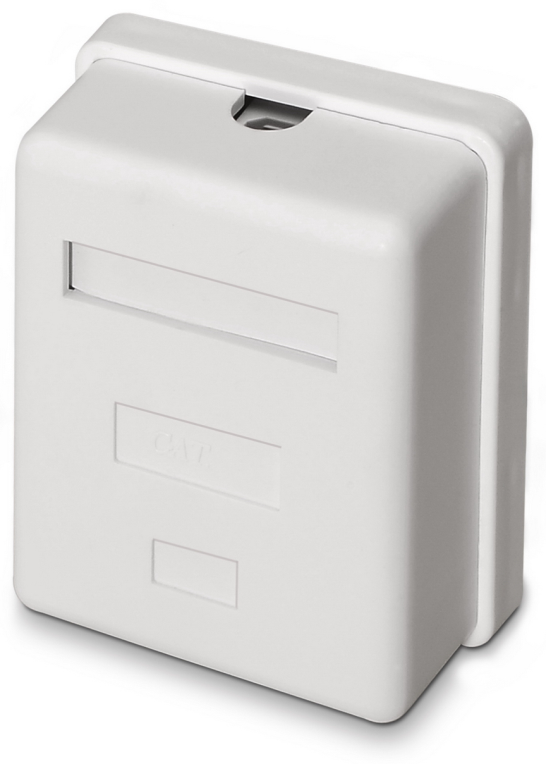 AISENS A139-0303 caja de conexiones de red Cat6 Blanco