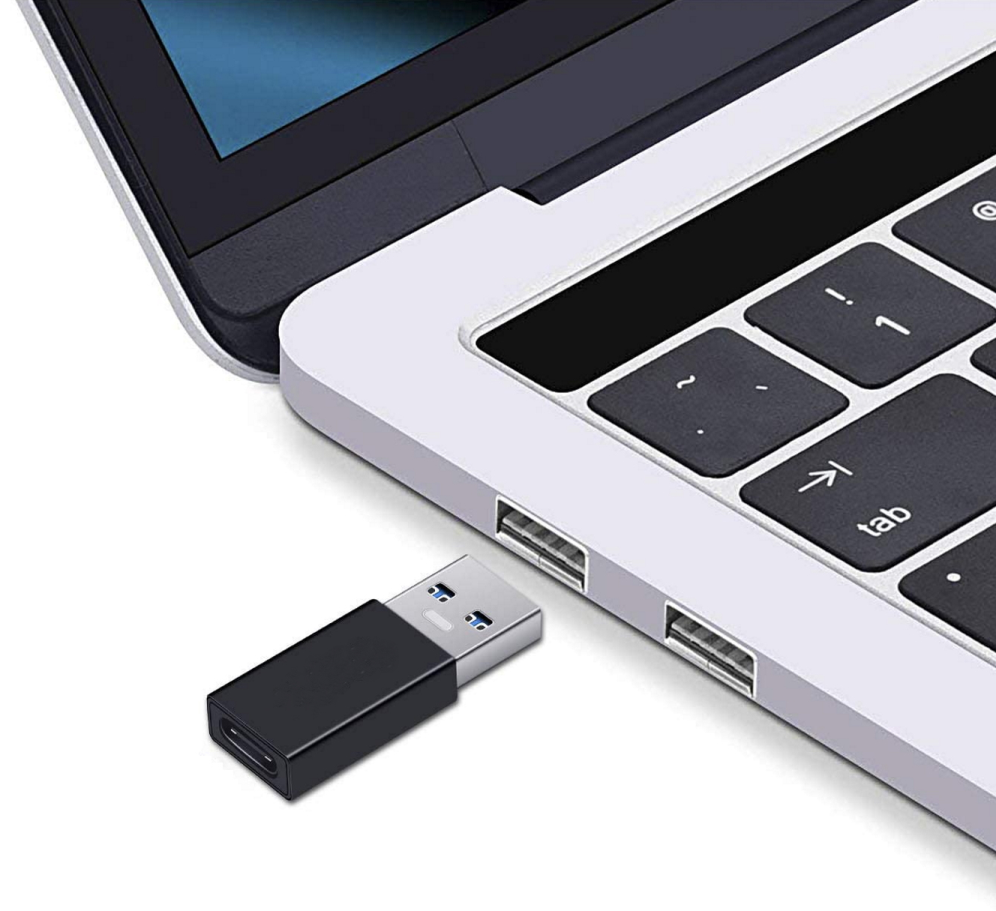 Ewent EW9650 cambiador de género para cable USB Type-A USB Type-C Negro