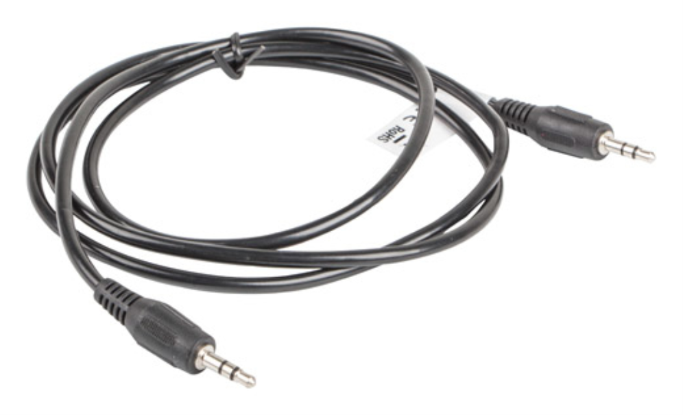 Lanberg CA-MJMJ-10CC-0012-BK cable de audio 1,2 m 3,5mm Negro