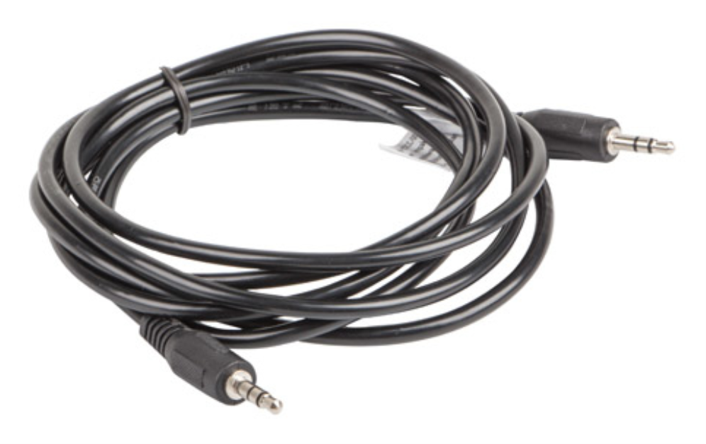 Lanberg CA-MJMJ-10CC-0020-BK cable de audio 2 m 3,5mm Negro