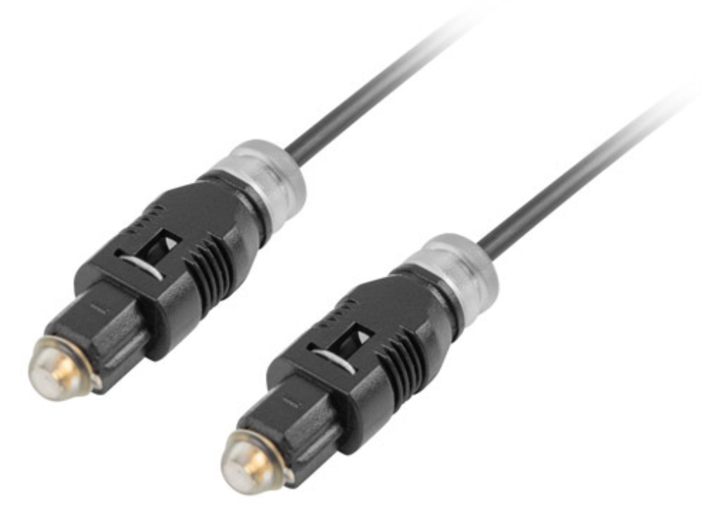 Lanberg CA-TOSL-10CC-0010-BK Cable de fibra óptica e InfiniBand 1 m Toslink Negro