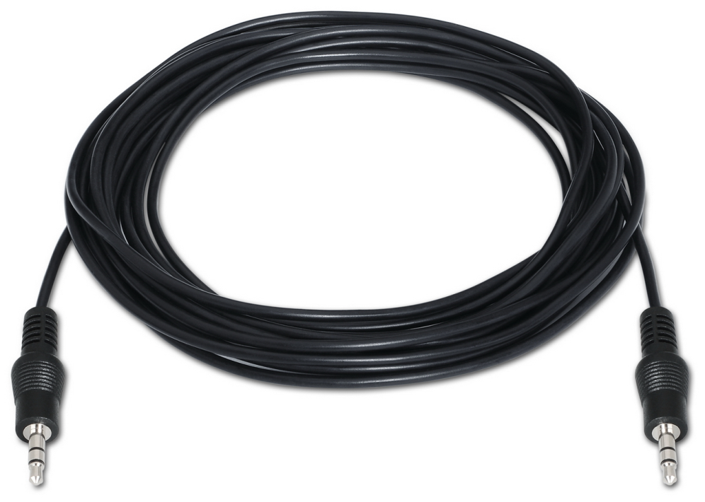 AISENS A128-0143 cable de audio 3 m 3,5mm Negro