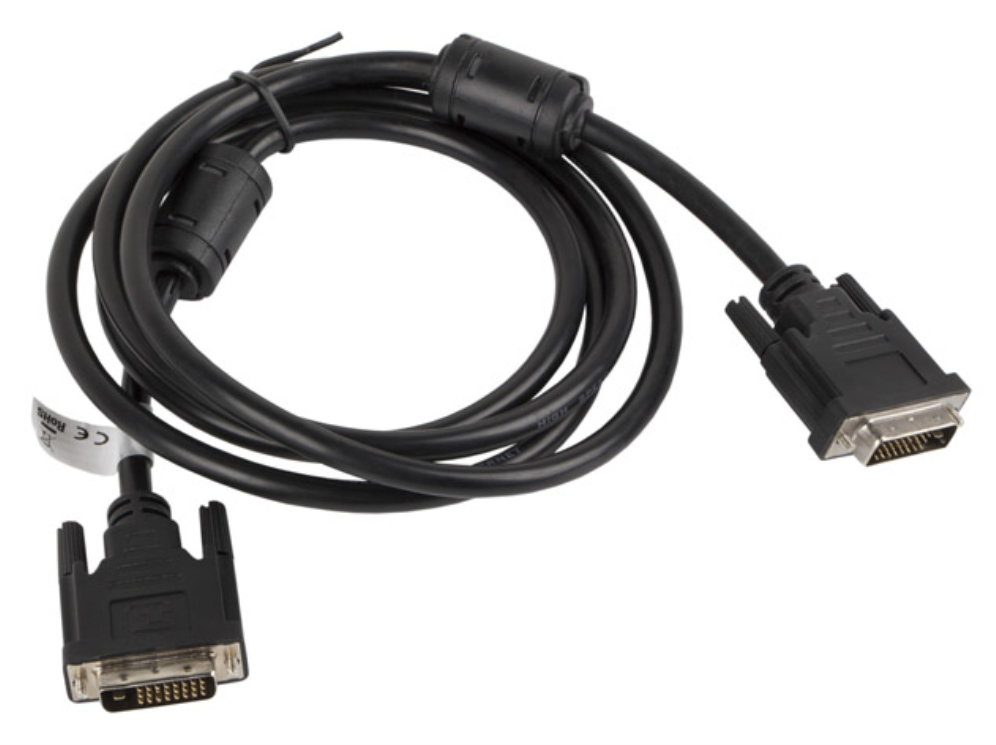Lanberg CA-DVID-10CC-0018-BK cable DVI 1,8 m DVI-D Negro