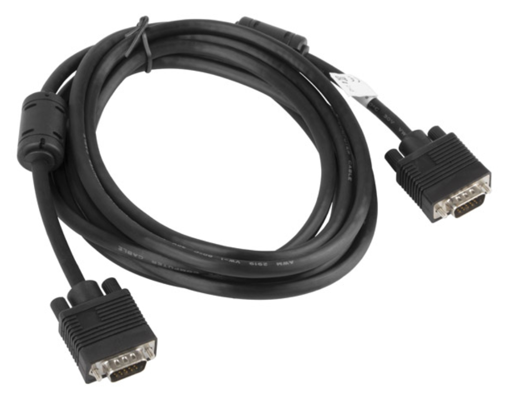Lanberg CA-VGAC-10CC-0030-B cable VGA 3 m VGA (D-Sub) Negro