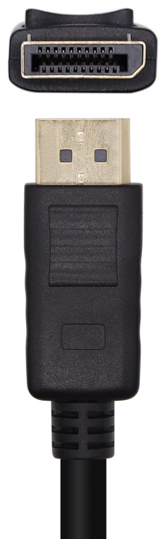 AISENS Cable DisplayPort V1.2 4K@60Hz, DP/M-DP/M, Negro, 1.0m