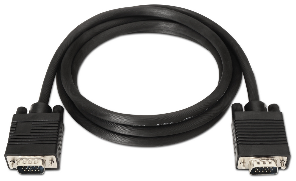 AISENS A113-0069 cable VGA 3 m VGA (D-Sub) Negro