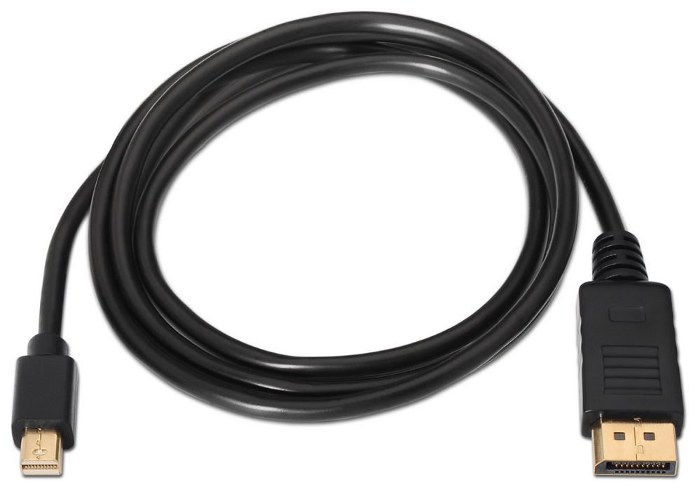 AISENS A124-0131 cable DisplayPort 2 m Mini DisplayPort Negro
