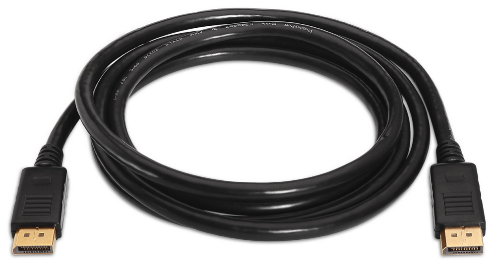 AISENS A124-0130 cable DisplayPort 3 m Negro