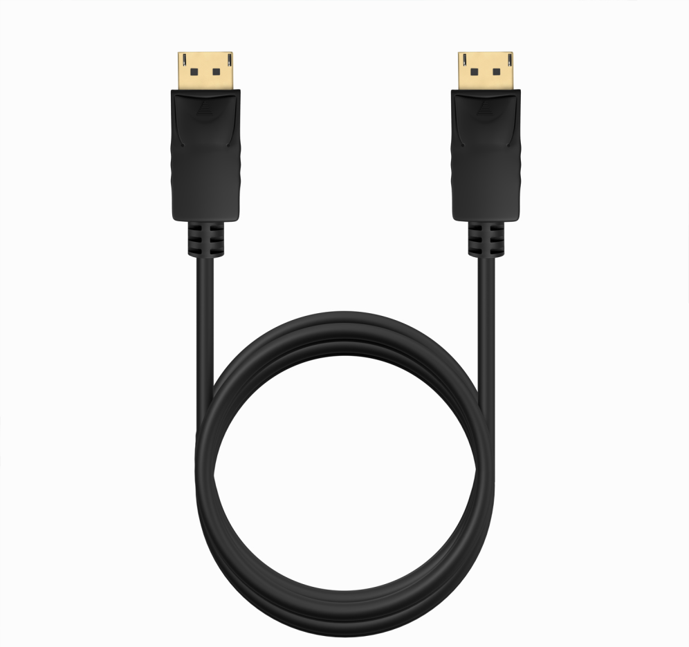 AISENS Cable DISPLAYPORT V1.2 CCS 4K@60Hz, DP/M-DP/M, Negro, 1.5m