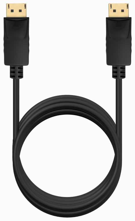 AISENS Cable DISPLAYPORT V1.2 CCS 4K@60Hz, DP/M-DP/M, Negro, 2.0m