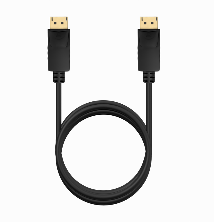 AISENS Cable DISPLAYPORT V1.2 CCS 4K@60Hz, DP/M-DP/M, Negro, 5.0m