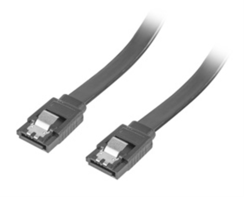 Lanberg CA-SASA-14CU-0050-BK cable de SATA 0,5 m SATA 7-pin Negro