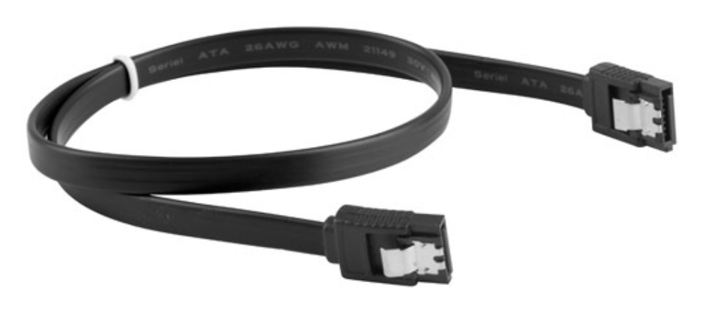 Lanberg CA-SASA-14CU-0050-BK cable de SATA 0,5 m SATA 7-pin Negro