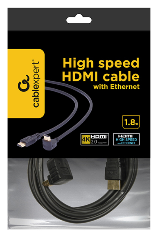 Gembird 1.8m HDMI cable HDMI 1,8 m HDMI tipo A (Estándar) Negro