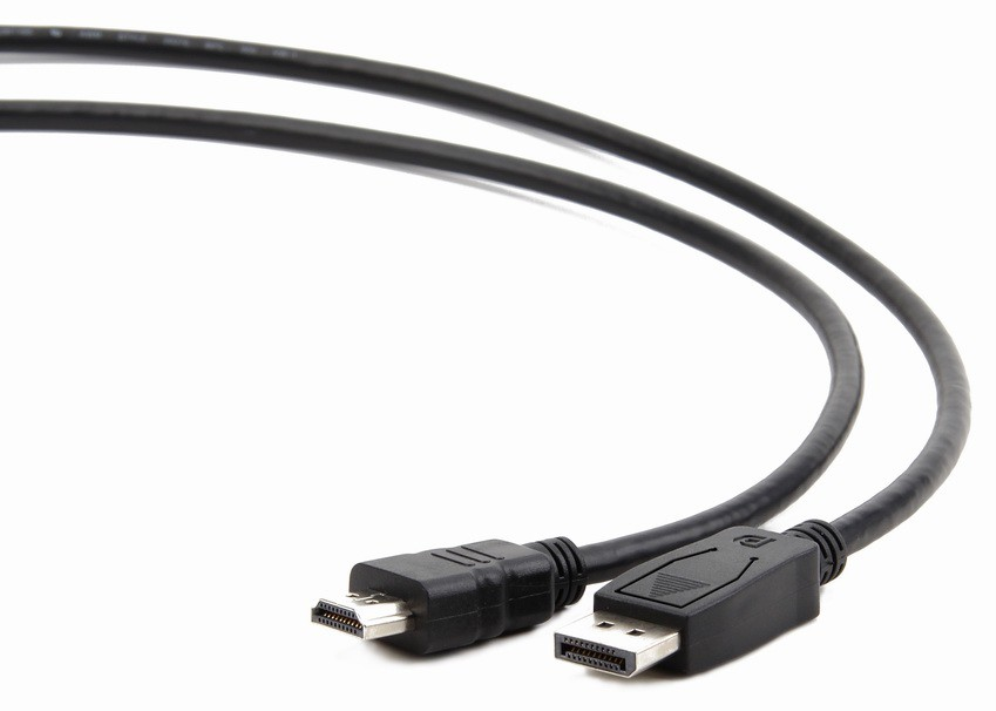 Gembird DisplayPort - HDMI, 1.8m 1,8 m HDMI tipo A (Estándar) Negro