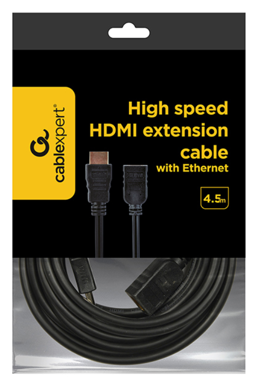 Gembird 4.5m HDMI cable HDMI 4,5 m HDMI tipo A (Estándar) Negro