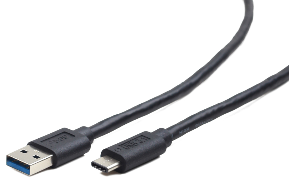 Cablexpert CCP-USB3-AMCM-0.1M cable USB USB 3.2 Gen 1 (3.1 Gen 1) 0,1 m USB A USB C Negro