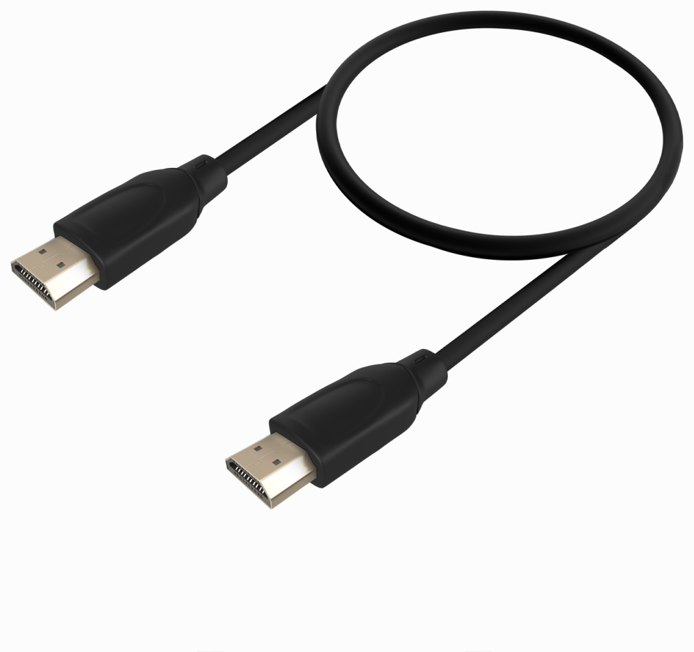 AISENS Cable HDMI V2.0 Premium Alta Velocidad / Hec 4K@60Hz 18Gbps, A/M-A/M, Negro, 0.5m
