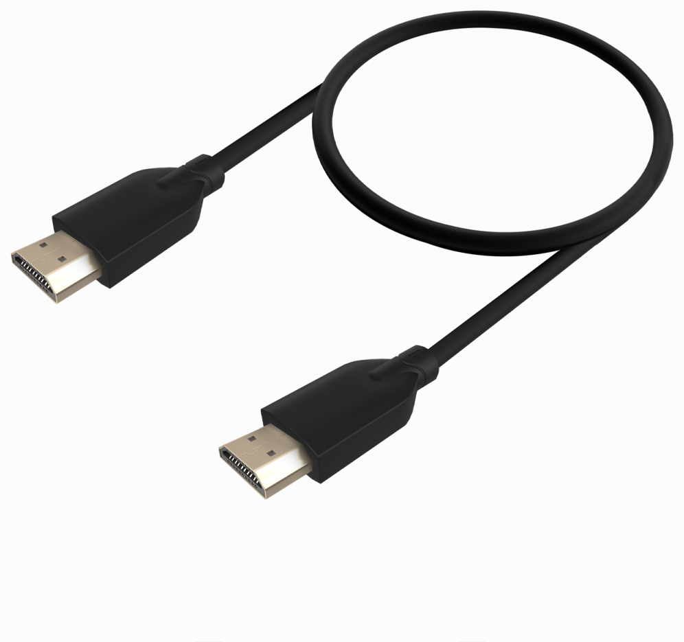 AISENS Cable HDMI V2.0 CCS Premium Alta Velocidad / Hec 4K@60Hz 18Gbps, A/M-A/M, Negro, 0.5m