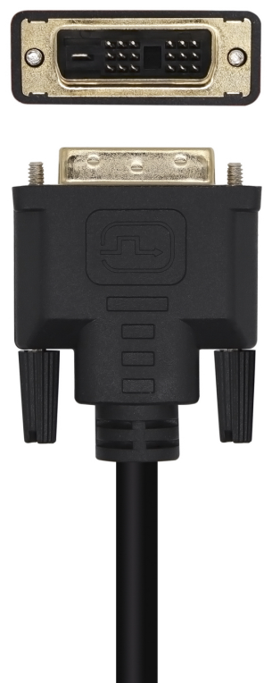 AISENS Cable DVI A HDMI, DVI 18+1/M-HDMI A/M, Negro, 3.0m
