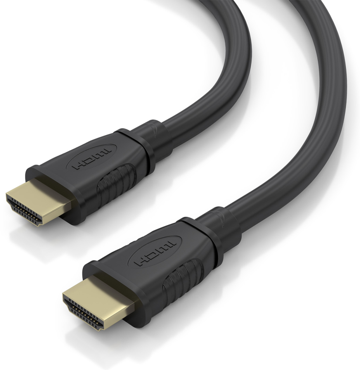 AISENS Cable HDMI V2.1 CCS Ultra Alta Velocidad / HEC 8K@60Hz 48Gbps, A/M-A/M, Negro, 0.5m