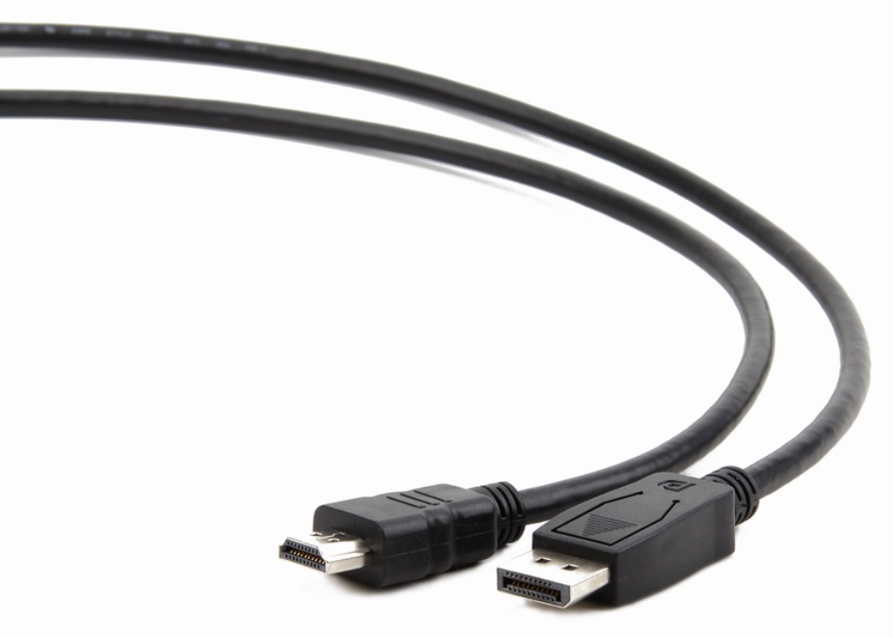 Gembird DisplayPort - HDMI, 3m HDMI tipo A (Estándar) Negro