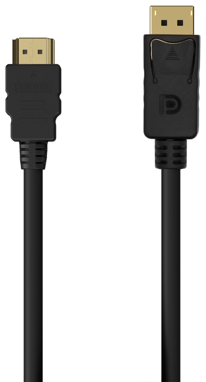 AISENS A125-0551 adaptador de cable de vídeo 1,5 m DisplayPort HDMI tipo A (Estándar) Negro