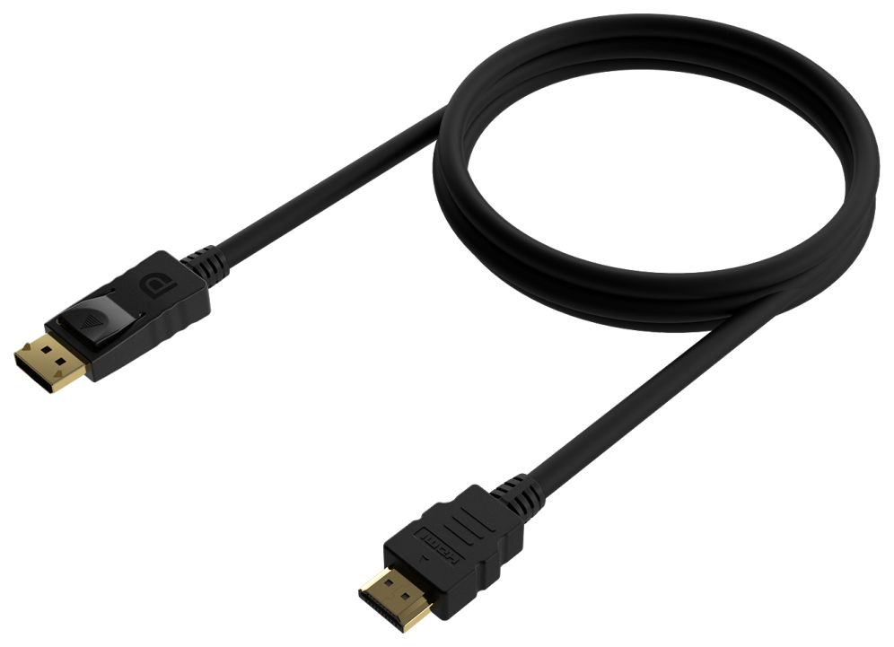 AISENS A125-0551 adaptador de cable de vídeo 1,5 m DisplayPort HDMI tipo A (Estándar) Negro