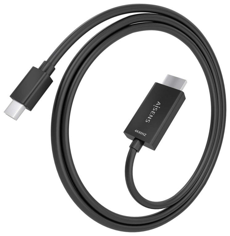 AISENS A125-0887 adaptador de cable de vídeo 1,5 m Mini DisplayPort HDMI tipo A (Estándar)