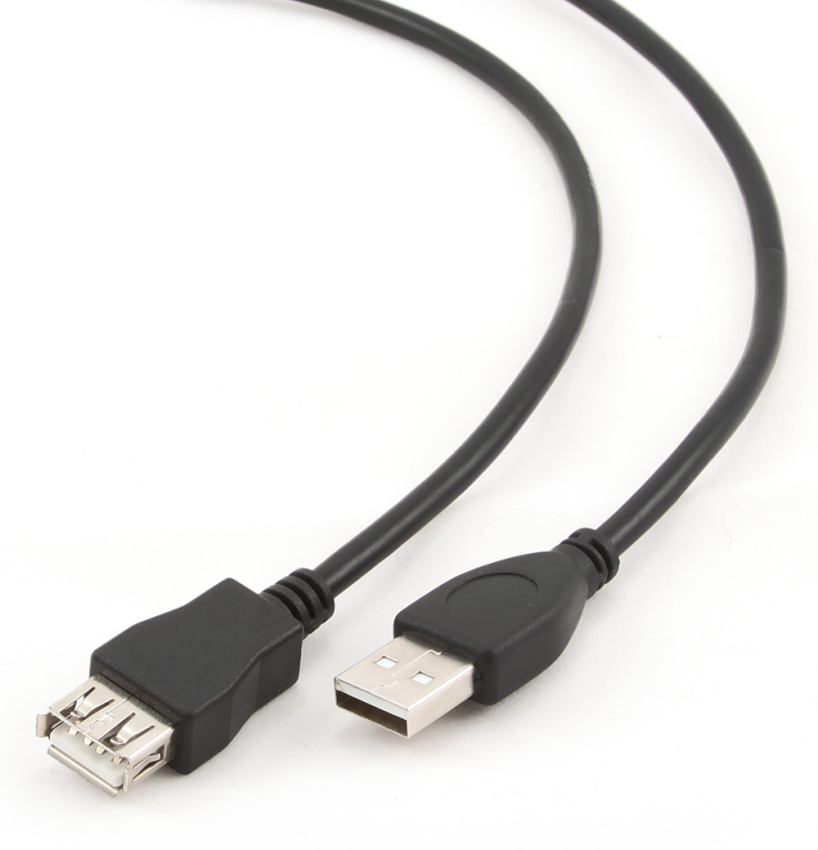 Gembird 3m USB 2.0 A M/FM cable USB USB A Negro