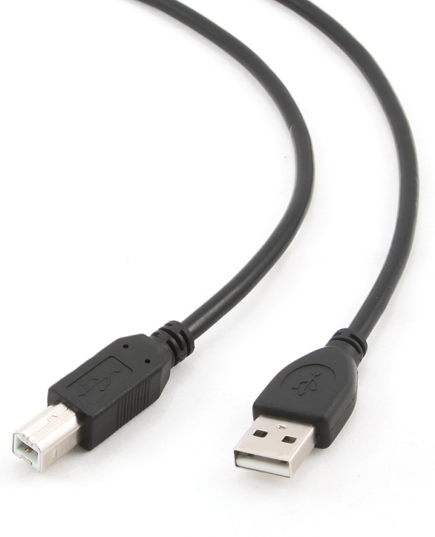 Gembird CCP-USB2-AMBM-10 cable USB 3,04 m USB A USB B Negro