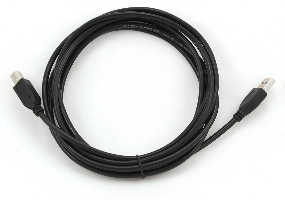Gembird CCP-USB2-AMBM-10 cable USB 3,04 m USB A USB B Negro