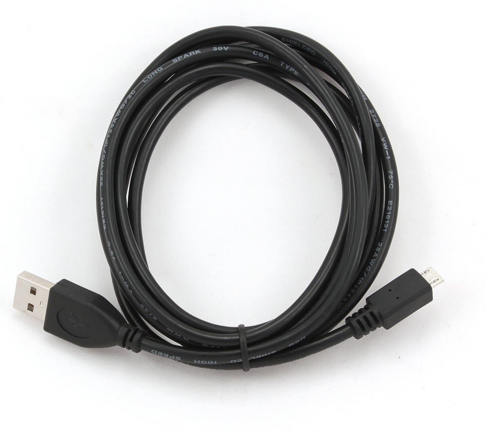 Gembird CCP-MUSB2-AMBM-10 cable USB USB 2.0 3 m Micro-USB B USB A Negro