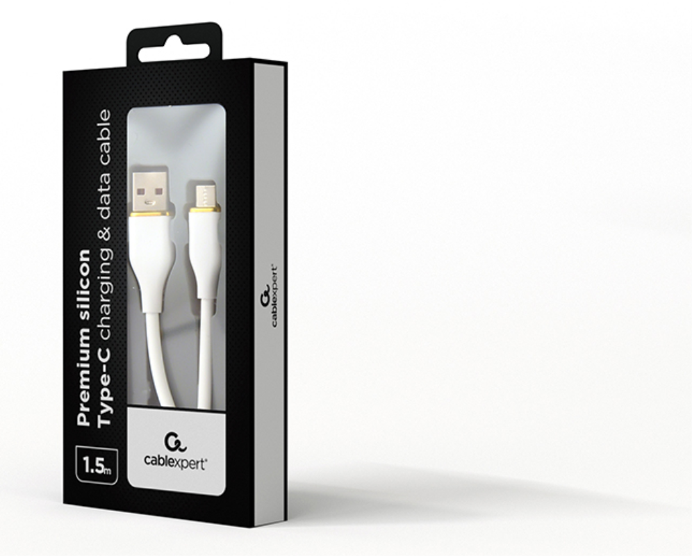 Gembird GMB Audio CC-USB2S-AMCM-1.5M-W cable USB USB 2.0 1,5 m USB A USB C Blanco
