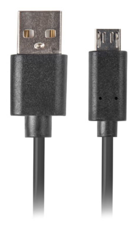 Lanberg CA-USBM-20CU-0018-BK cable USB USB 2.0 1,8 m Micro-USB A USB C Negro