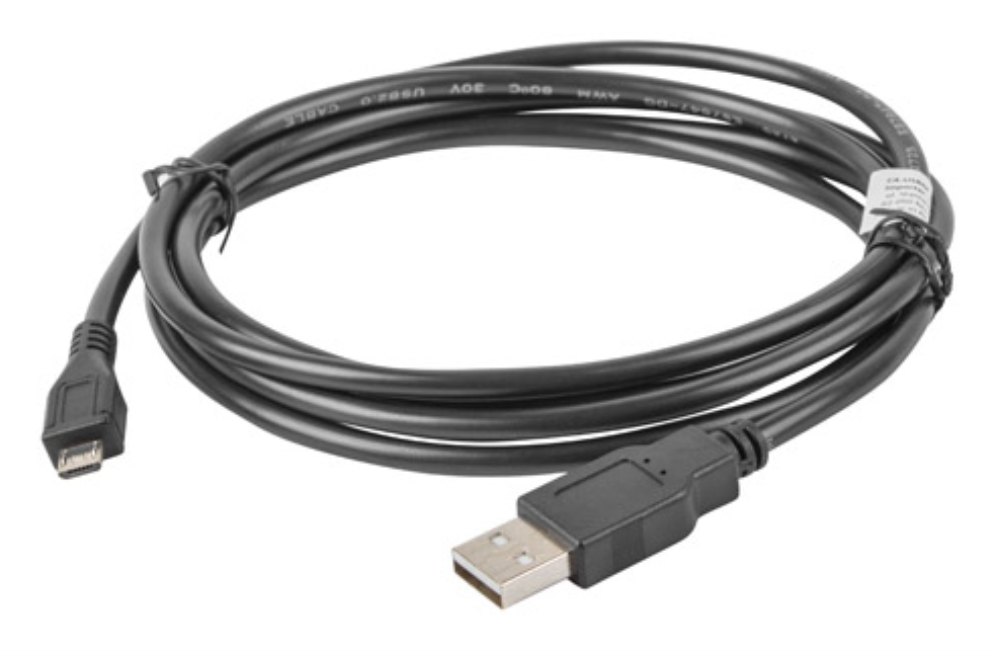 Lanberg CA-USBM-10CC-0018-BK cable USB USB 2.0 1,8 m Micro-USB B USB A 0,48 Gbit/s Negro