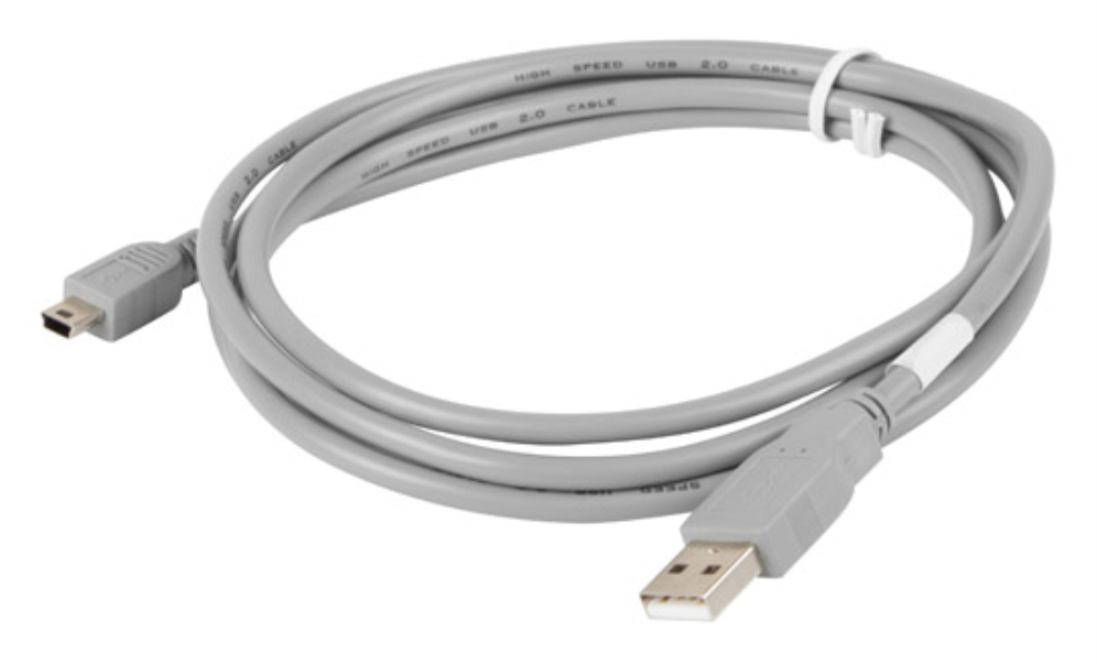Lanberg CA-USBK-10CC-0018-S cable USB USB 2.0 1,8 m Mini-USB A USB A Gris